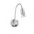 Ideal Lux Fali lámpa FLEX AP1 NICKEL 006161