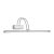 Ideal Lux Fali lámpa BOW AP114 CROMO 007021