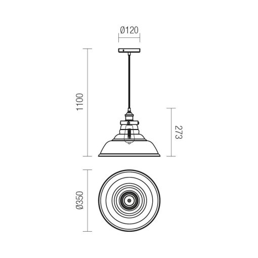 Redo SML Függeszték 01-1003 SAVILLE