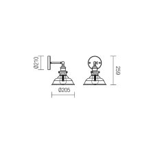 Redo SML Fali lámpa 01-1026 SAVILLE