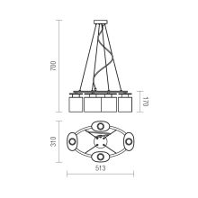 Redo SML Függeszték 01-1030 SHAPE
