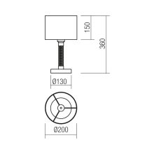 Redo SML Asztali lámpa 01-1178 ASTRID