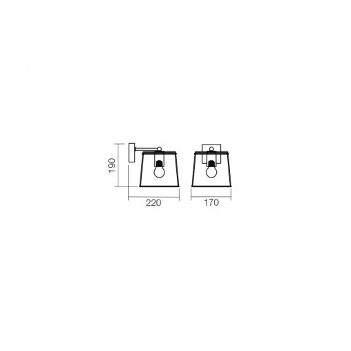 Redo SML Fali lámpa 01-1261 SKETCH