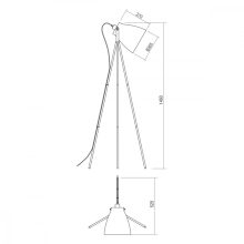 Redo SML Álló lámpa 01-1276 ARNE