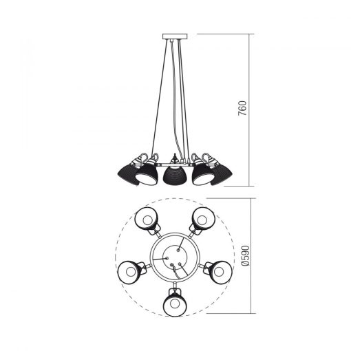 Redo SML Függeszték 01-1451 RIDGE