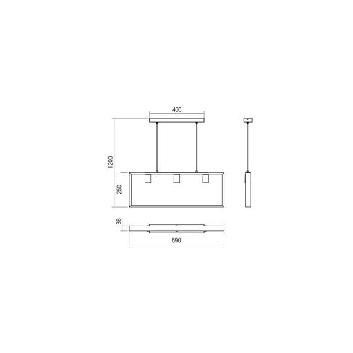 Redo SML Függeszték 01-1665 TIMBER