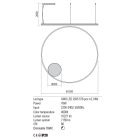 Redo Függeszték 01-1918-TRIAC ORBIT