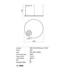 Redo Függeszték 01-1949-TRIAC ORBIT