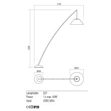 Redo Álló lámpa 01-1988 FISHER