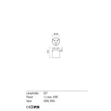 Redo Fali lámpa 01-2005 LOU