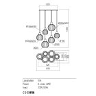 Redo Függeszték 01-2069 PLUMEN