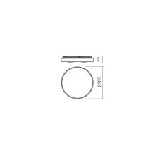 Redo Fürdőszobai lámpa 01-2181 AMON