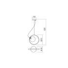 Redo Függeszték 01-2320 KLEIDI