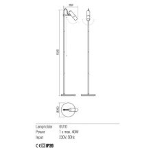 Redo Álló lámpa 01-2370 PIVOT