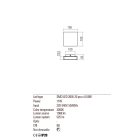 Redo Fali lámpa 01-2384 TABLET