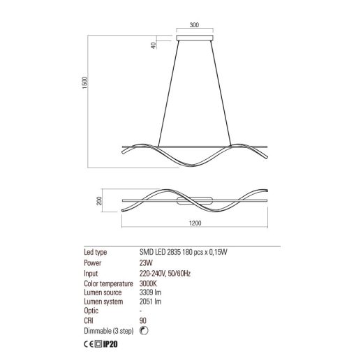 Redo Függeszték 01-2513 SAVAGE