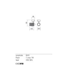 Redo Fali lámpa 01-2553 DELPHI