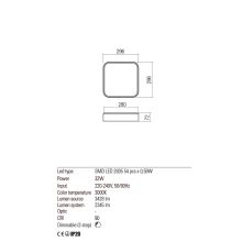 Redo Mennyezeti lámpa 01-2573 YOMO