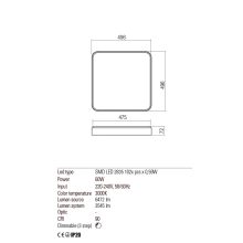 Redo Mennyezeti lámpa 01-2579 YOMO