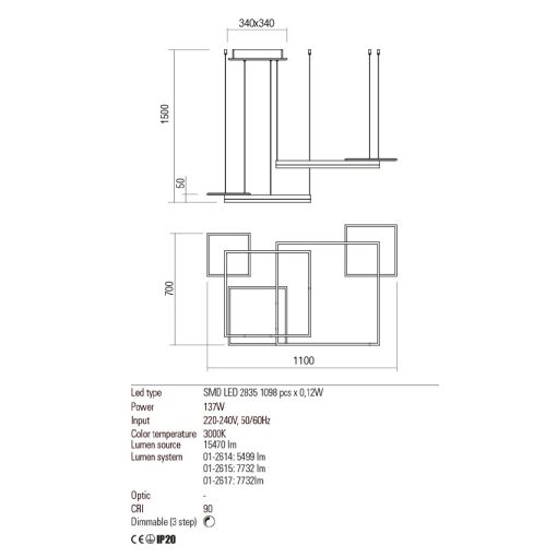 Redo Függeszték 01-2614 SIGUA