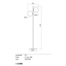 Redo Álló lámpa 01-2651 TALIS