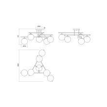 Redo Mennyezeti lámpa 01-2948 ESSENTIAL