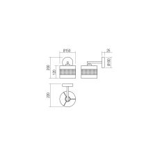Redo Fali lámpa 01-2951 FLINT