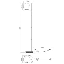 Redo Álló lámpa 01-3074 BOLDY