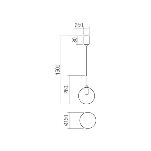 Redo Függeszték 01-3163 GLOBAL