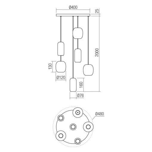 Redo Függeszték 01-3482 BOOM