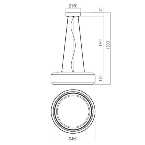 Redo Függeszték 01-3592 SOLERA