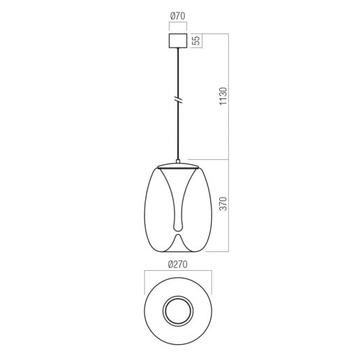 Redo Függeszték 01-3630 DROP