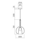 Redo Függeszték 01-3642 TRESOR