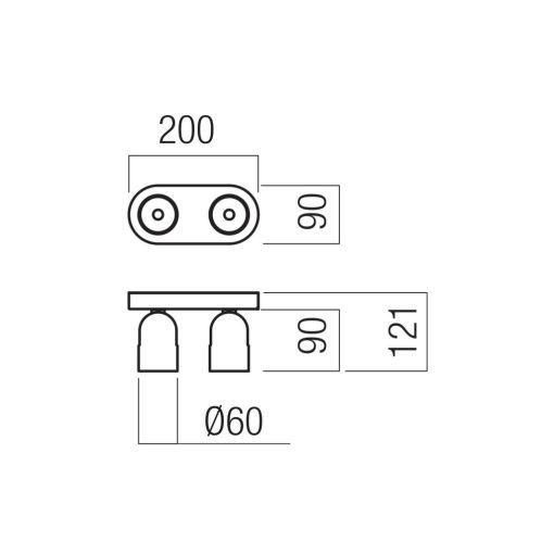 Redo Fali lámpa 01-3670 KOBE