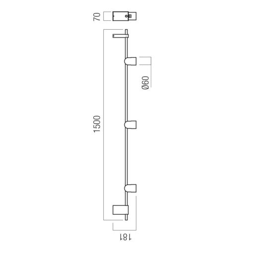 Redo Mennyezeti lámpa 01-3671 KOBE