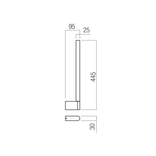 Redo Fali lámpa 01-3697 CITYLINE
