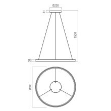 Redo Függeszték 01-3740 VANCE