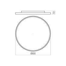 Redo Mennyezeti lámpa 01-3744-DALI DAMA
