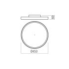 Redo Mennyezeti lámpa 01-3750-TRIAC DAMA