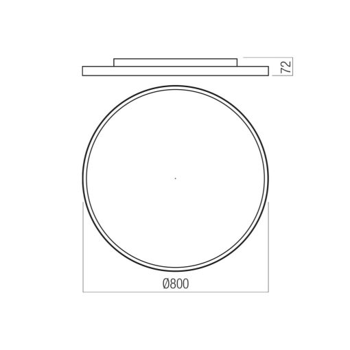 Redo Mennyezeti lámpa 01-3756-TRIAC DAMA