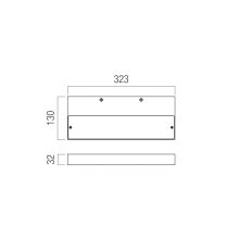 Redo Fali lámpa 01-3761 APEX