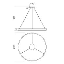 Redo Függeszték 01-3782 VALDIS