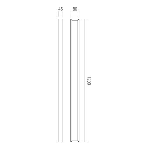 Redo Fali lámpa 01-3794 HORIZON