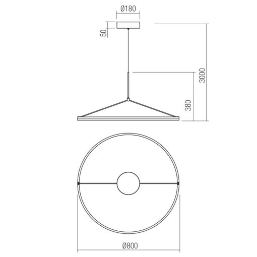 Redo Függeszték 01-3841 ORBIT