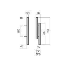 Redo Fali lámpa 01-3850 NIKOS