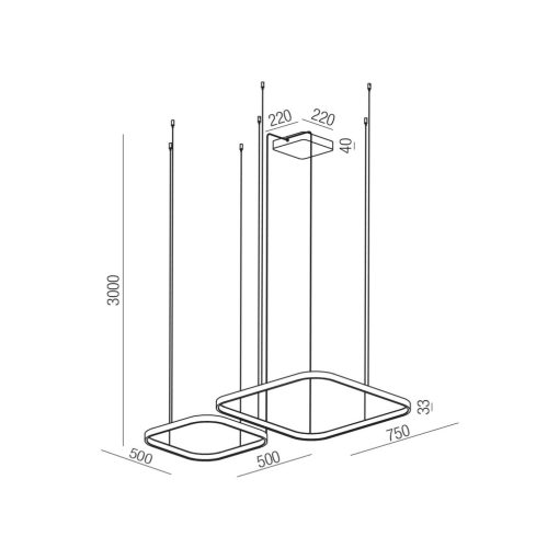 Redo Függeszték 01-3898 ORION