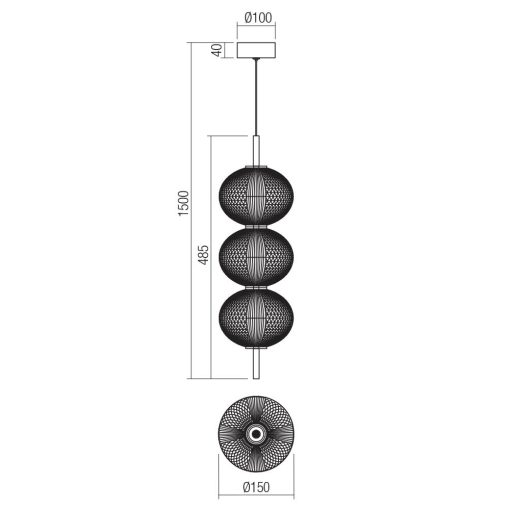 Redo Függeszték 01-4025 VENTURA