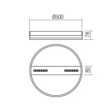 Redo Mennyezeti lámpa 01-4027 DEMY