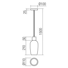 Redo Függeszték 01-4044 ATLANTIS