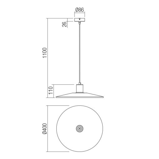 Redo Függeszték 01-4055 FRESNO